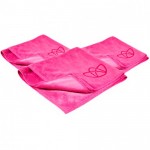 3 morceaux de chiffon microfibre 40x40 cm rose