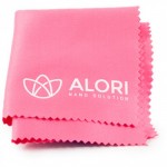 Chiffon microfibre 14x14 cm rose